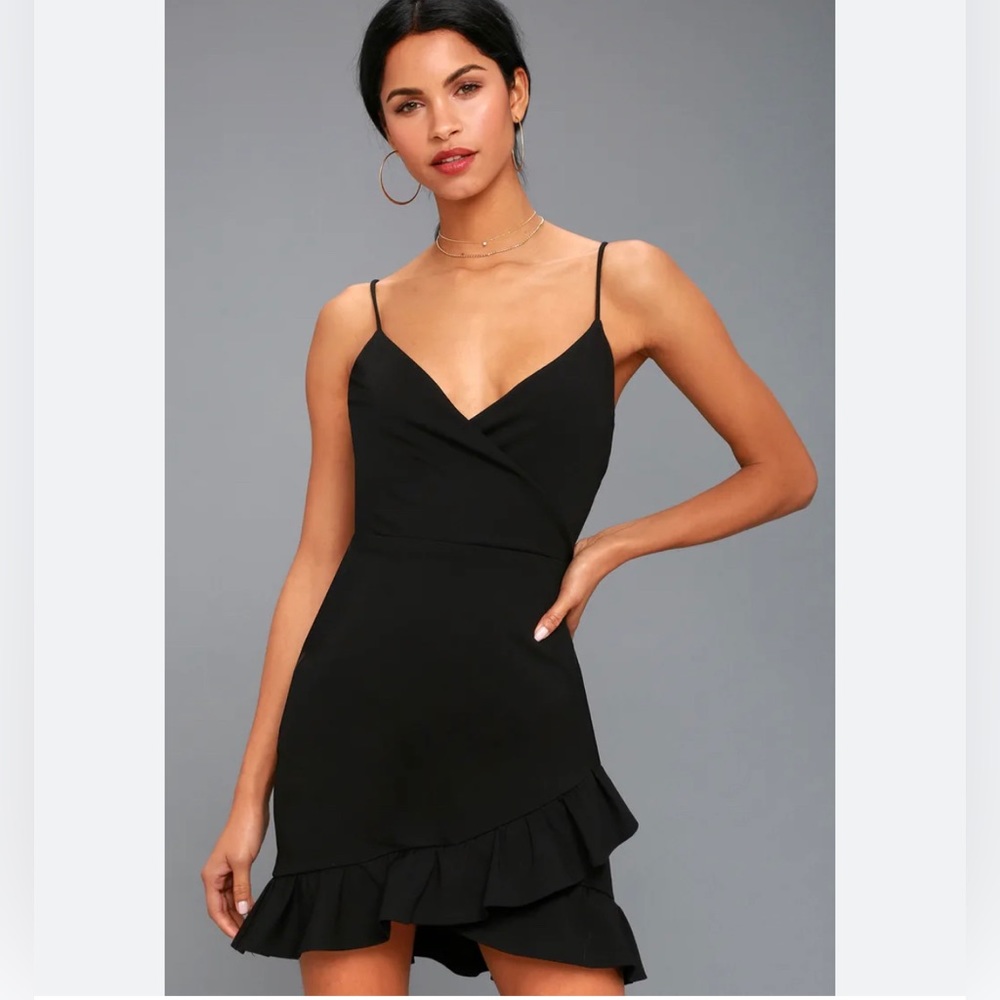 Lulus sealed with a kiss black body on dress
